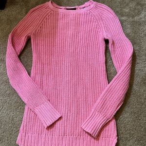 TAHARI Girls Pink Sweater Size M